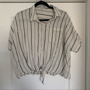 Madewell Tie button Down